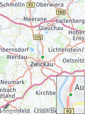 Here Map of Zwickau