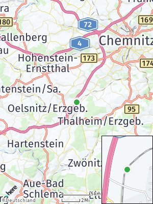 Here Map of Niederdorf bei Stollberg