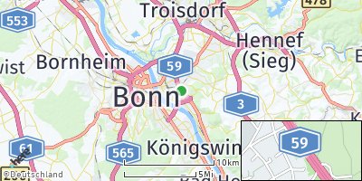 Google Map of Küdinghoven