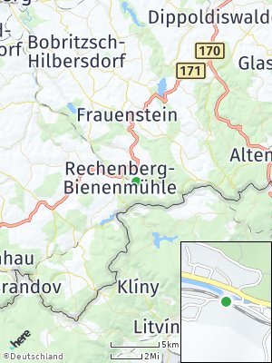 Here Map of Rechenberg-Bienenmühle