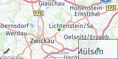 Google Map of Mülsen
