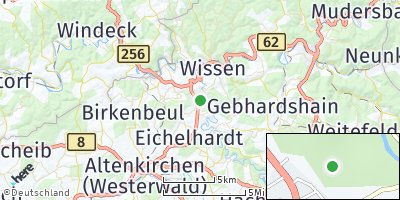 Google Map of Bruchertseifen