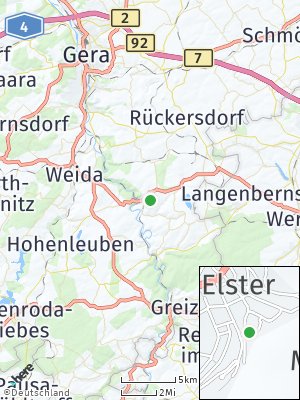 Here Map of Berga / Elster