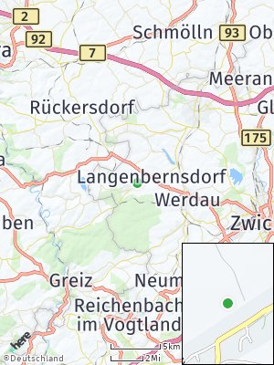 Here Map of Langenbernsdorf