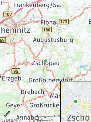 Here Map of Zschopau