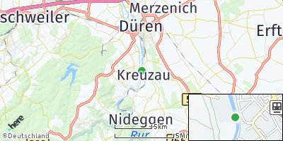 Google Map of Kreuzau