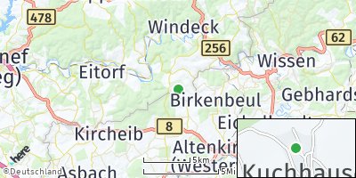 Google Map of Kuchhausen