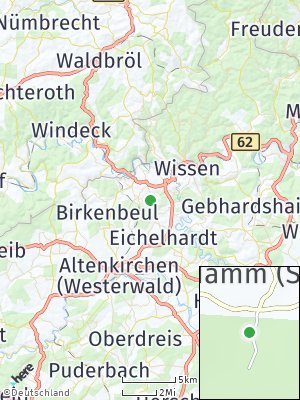 Here Map of Seelbach bei Hamm