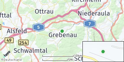 Google Map of Grebenau