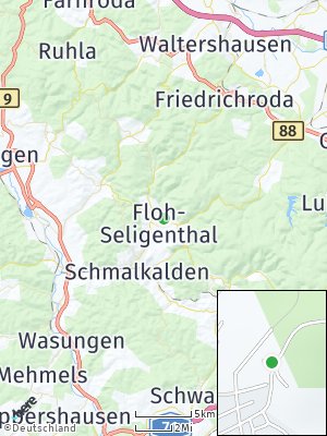 Here Map of Floh-Seligenthal