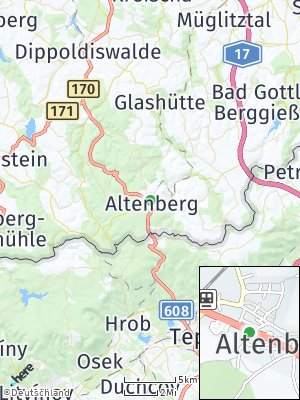 Here Map of Altenberg
