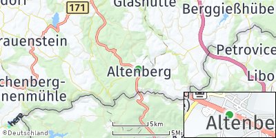 Google Map of Altenberg
