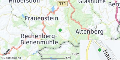Google Map of Hermsdorf / Osterzgebirge