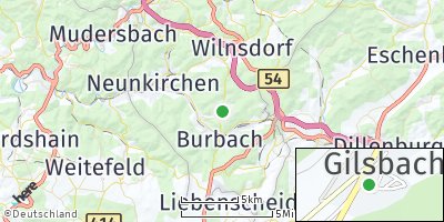 Google Map of Gilsbach