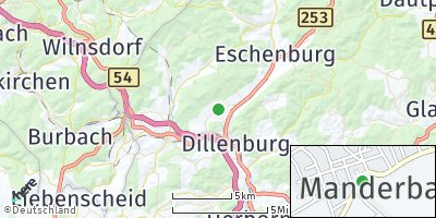 Google Map of Manderbach