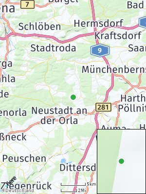 Here Map of Rosendorf