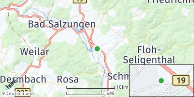 Google Map of Breitungen / Werra