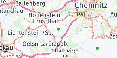 Google Map of Erlbach-Kirchberg