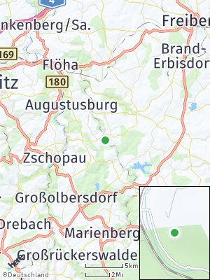 Here Map of Grünhainichen