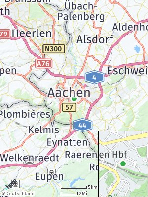 Here Map of Aachen