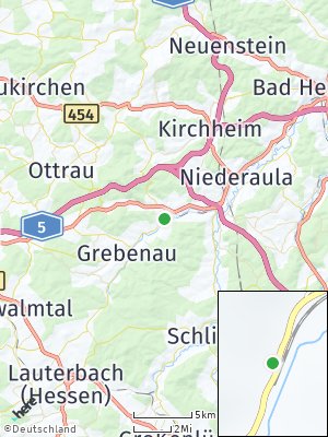 Here Map of Breitenbach am Herzberg
