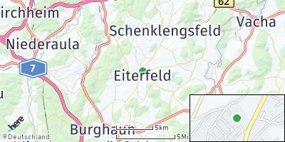 Google Map of Eiterfeld