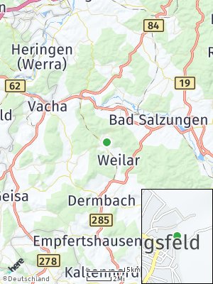 Here Map of Stadtlengsfeld