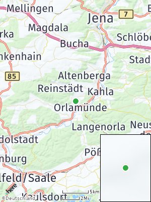 Here Map of Orlamünde