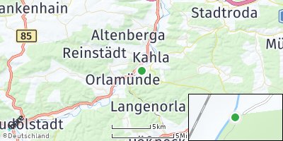 Google Map of Großeutersdorf