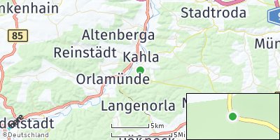 Google Map of Kleineutersdorf