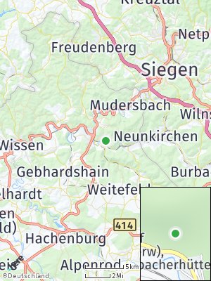 Here Map of Grünebach