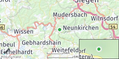Google Map of Grünebach