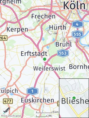 Here Map of Bliesheim