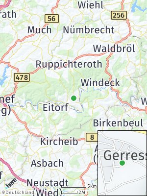 Here Map of Gerressen