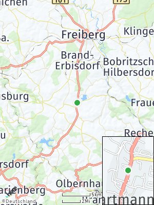 Here Map of Großhartmannsdorf