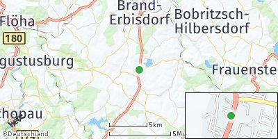 Google Map of Großhartmannsdorf