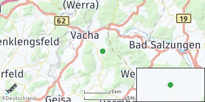Google Map of Martinroda bei Vacha