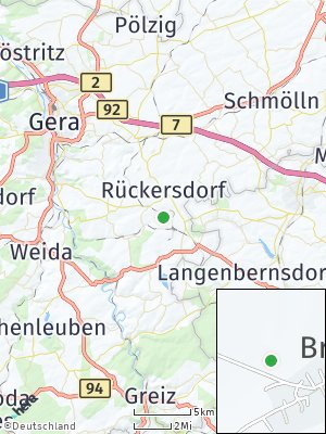 Here Map of Braunichswalde