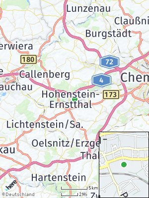 Here Map of Hohenstein-Ernstthal