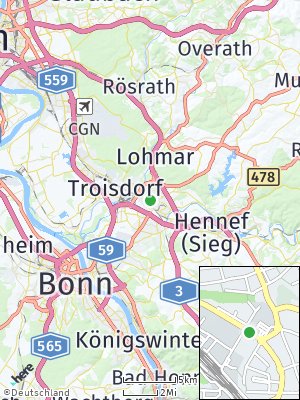 Here Map of Siegburg