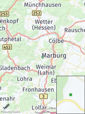 Here Map of Neuhöfe an der Lahn
