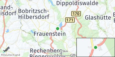 Google Map of Hartmannsdorf-Reichenau