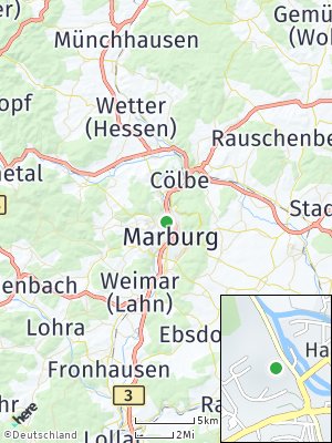 Here Map of Marburg