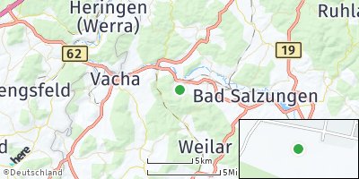 Google Map of Merkers-Kieselbach