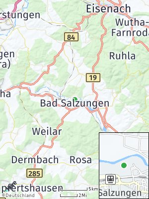 Here Map of Bad Salzungen