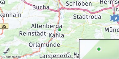 Google Map of Großpürschütz