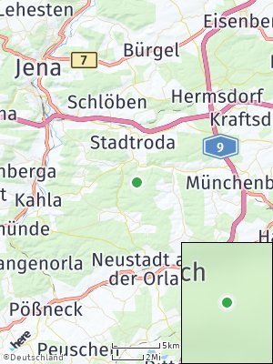 Here Map of Meusebach