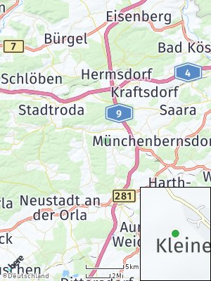 Here Map of Kleinebersdorf