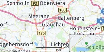 Google Map of Glauchau