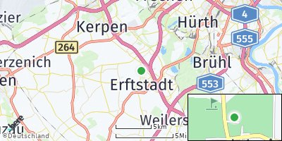 Google Map of Erftstadt